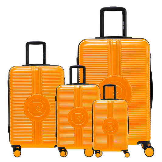 ENSEMBLE DE 4 VALISES SATURN ORANGE